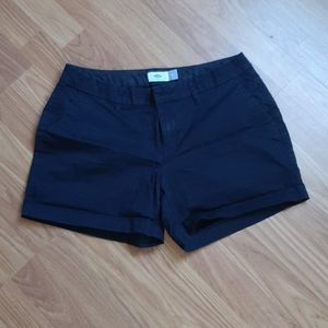 Black Khaki Shorts